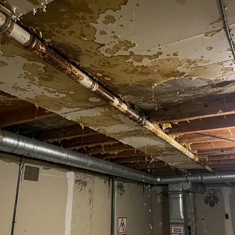 Ceiling Water Damage Repair in College Place, WA